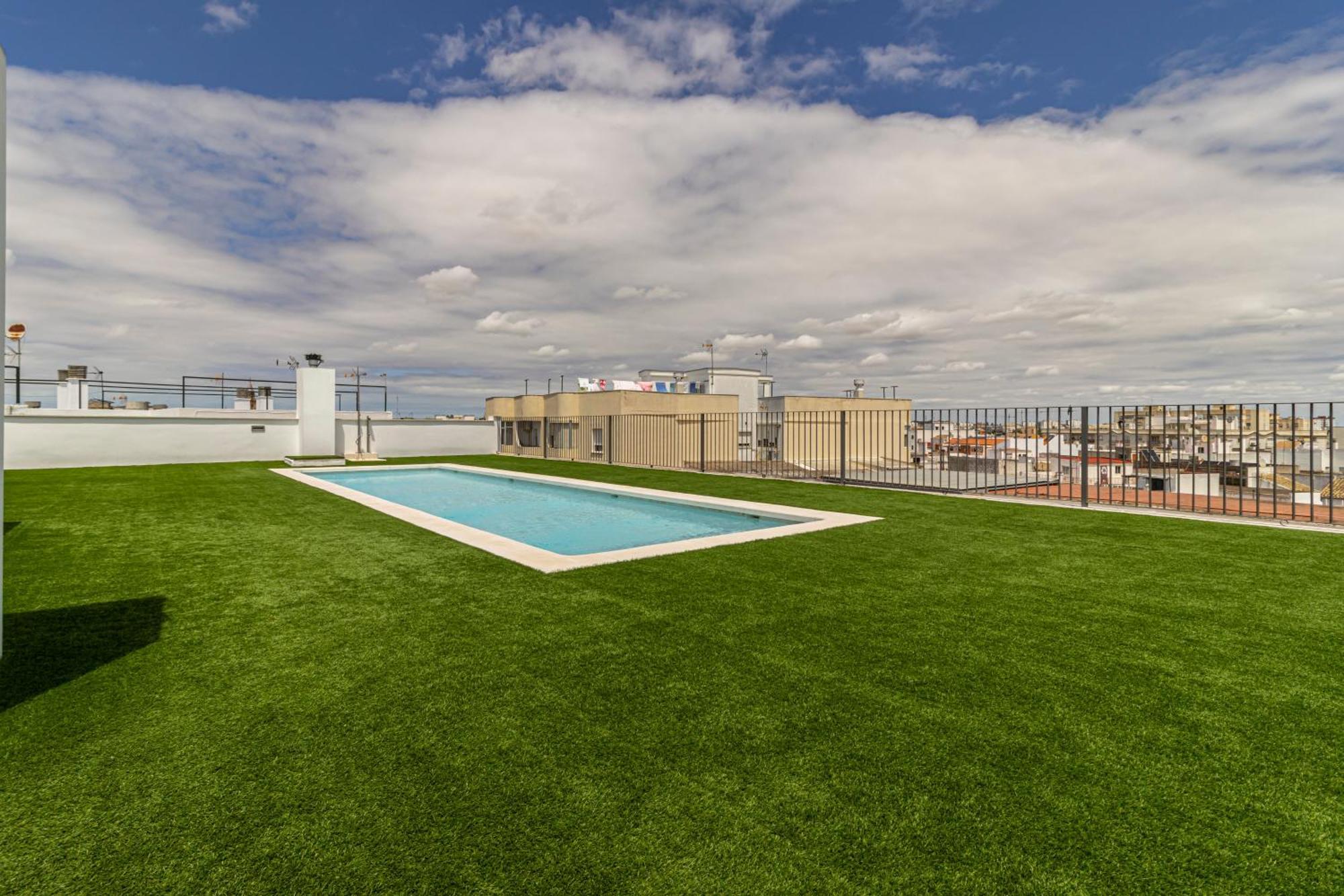 Allo Apartments San Clemente Centro 2 Habitaciones Parking Y Piscina Jerez de la Frontera Exterior foto